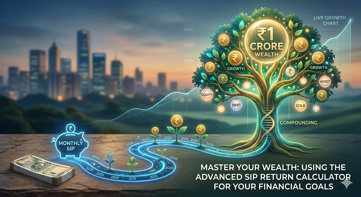 Advanced SIP Return Calculator 2026: Plan Your Wealth & Goal Growth