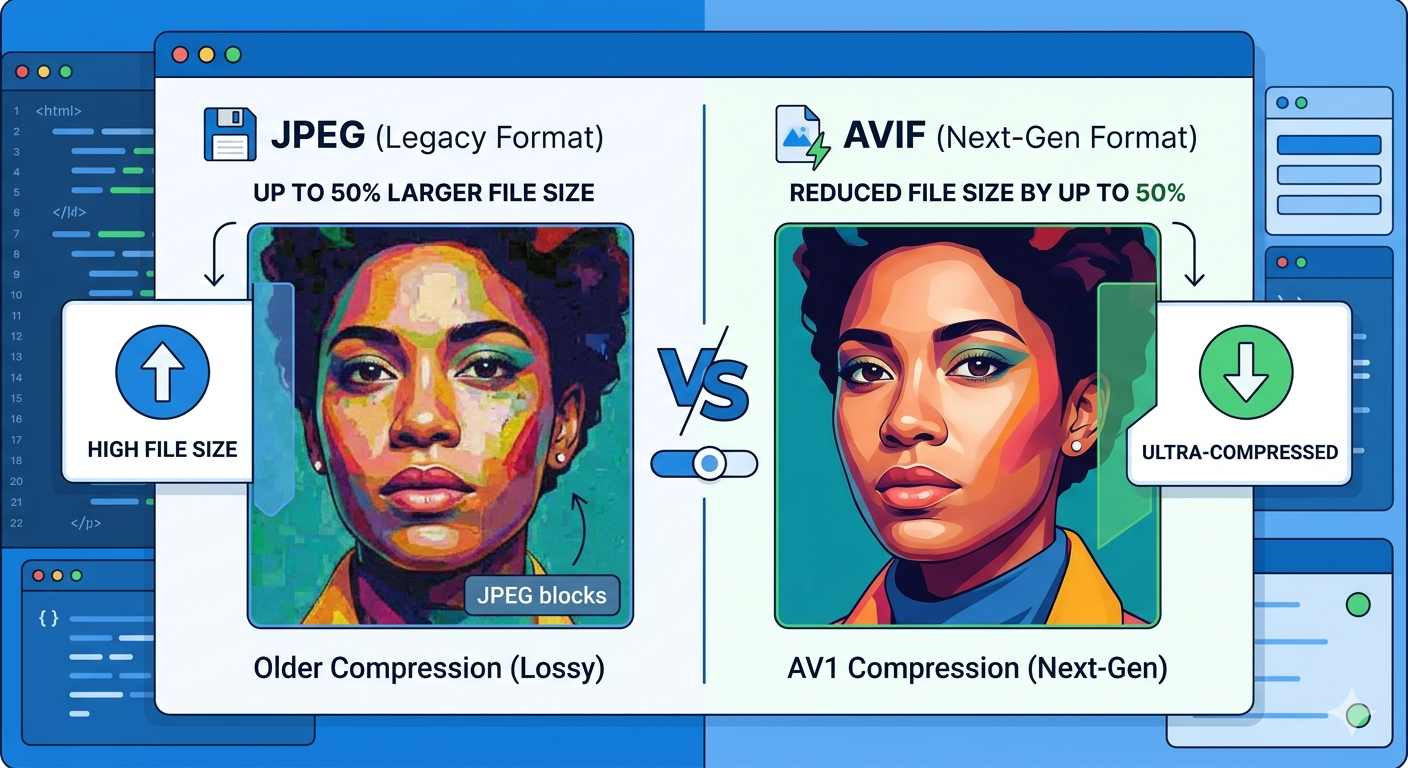 JPG to AVIF: Boost Your Website Speed with Next-Gen Image Compression